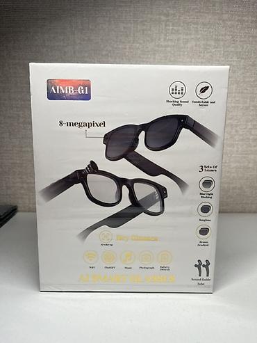 опти дуо: Умные очки AIMB-G1 (AI Smart Glasses) - 8‑мегапиксельная камера для — 1