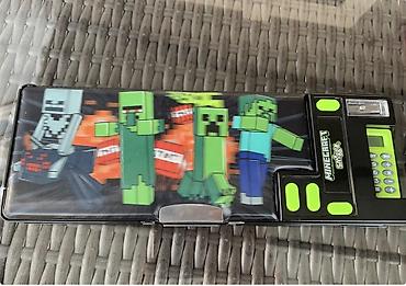 ofis ləvazimatı: Minecraft x Smiggle çoxfunksiyalı penal - Rəsmi Minecraft dizaynı — 1