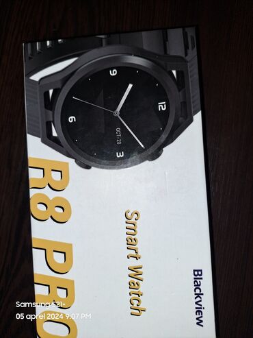 smart saat satilir: Yeni, Smart saat, Blackview, Аnti-lost, rəng - Qara