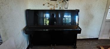 tap.az pianino satisi: Upright pianino – qara laklı korpus, klassik düz dizayn. - 88 klaviş — 3