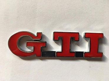 Životinje: NATPIS ZNAK GTI - METALNI - CRVENI | Viber — 4