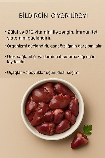 bildirçin əti satışı: Niyə Məhz Bildirçin İçalatı? Tam təbii. Antibiotik və hormon YOX! — 4
