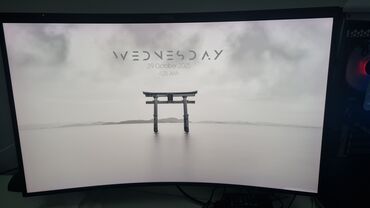 настольный компьютер: MSI 27" monitor satılır, 2K, 165 Hz. Monitor əla vəziyyətdədir, cızıq