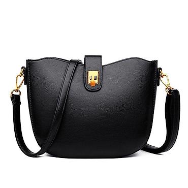 longchamp сумка: Женская компактная сумка через плечо - Формат: кроссбоди, полукруглая — 4