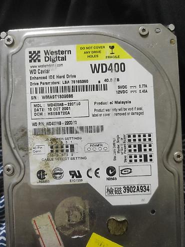 mac mini 4: Жесткий диск Western Digital WD Caviar WD400 (IDE) - Тип: 3.5" HDD — 2