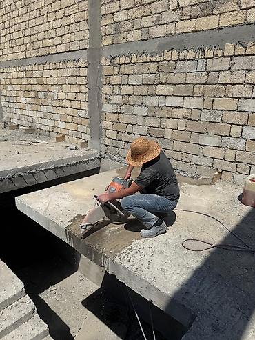 qaynaq isleri: Beton kəsmə və deşik açma xidməti - Beton, dəmir-beton, asfalt və daş — 2