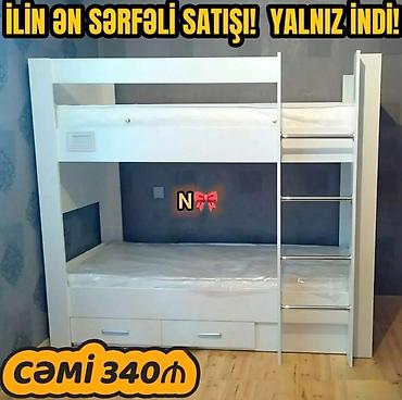 2х yarus carpayı: Satılır:*Birbaşa istehsalçıdan İKİMƏRTƏBƏLİ çarpayı* — 1