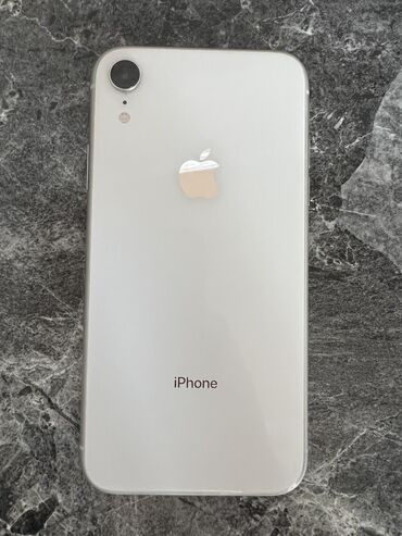 iphone xr в рассрочку: IPhone Xr, Б/у, 64 ГБ, Белый, 80 %