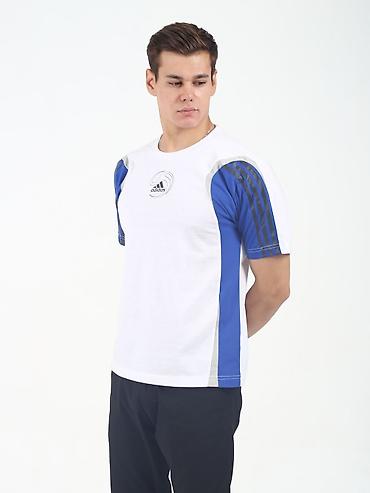 Футболки: Мужская футболка, 7XL, 5XL, S, Adidas, Новый, цвет - Белый, Платная доставка — 37