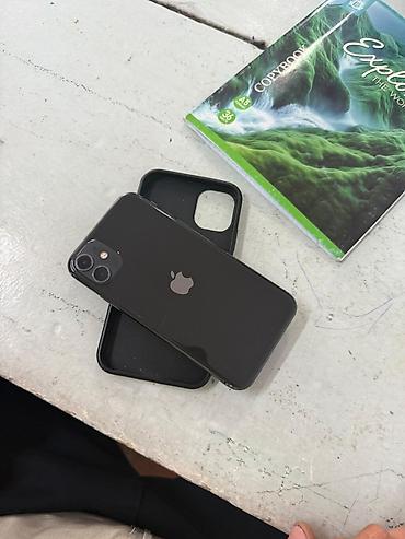 Apple iPhone: IPhone 11, Б/у, 64 ГБ, Черный, Защитное стекло, Чехол, 82 % — 9