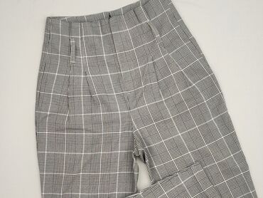Women: Material trousers for women, Bershka, size XS (EU 34)