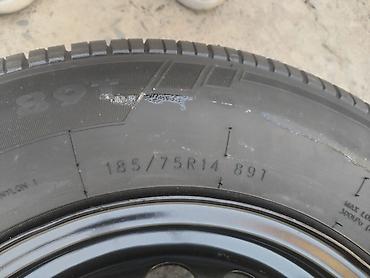 185 65 14 type 0: Yedək (spare) təkər komplekti – disk + şin - Ölçü: 185/75 R14 - — 3