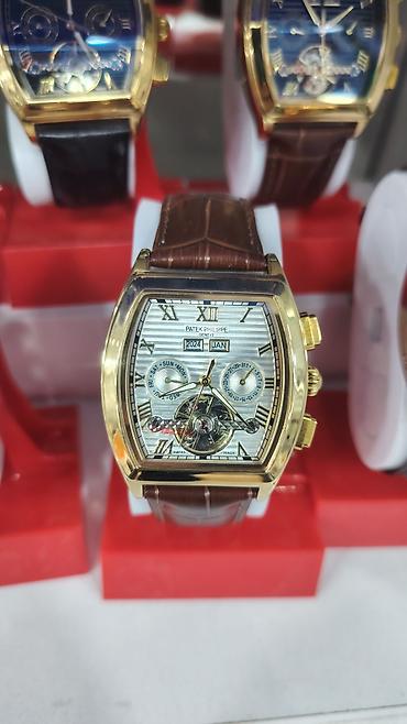 meta eynək: Patek Philippe üslubunda lüks kişi qol saatı - Korpus: tonneau — 7