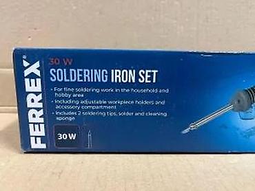 Ostali električni alati: Ferrex set za lemljenje – 30 W Komplet sadrži: - lemilicu snage 30 W — 16