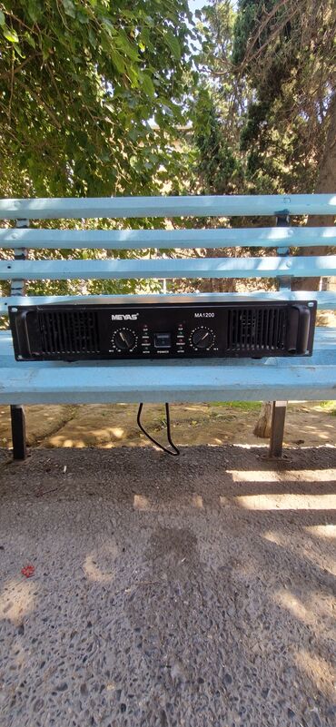 Фото и видеокамеры: MEYAS MA1200 – iki kanallı professional audio gücləndirici Meyas M1200