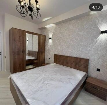 Yataq otağı dəstləri: İkinəfərlik çarpayı, Dolab, 2 tumba, İşlənmiş