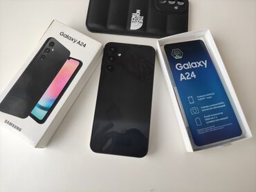 Samsung: Samsung Galaxy A24 4G, 128 GB, rəng - Qara