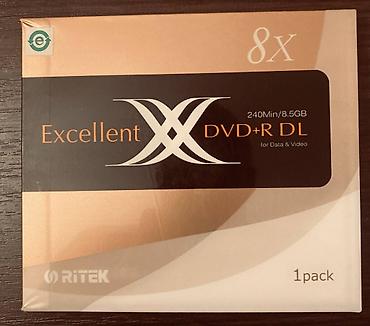 CD, DVD дисктер: Продам DVD - болванки для записи MIREX DVD +R 1 шт. Цена 100 сом — 3