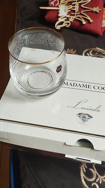 iris gulu: Madame Coco – Lucinda kolleksiyası şüşə qədəh və stəkan dəsti + Regent — 2