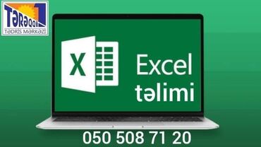 excel: Kompüter kursları | Microsoft Office | Əyani, Onlayn, Fərdi