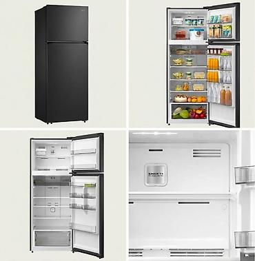 17 max: Холодильник Midea, черный, с верхней морозильной камерой. Основные — 2