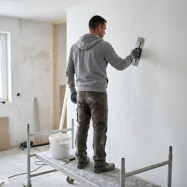 Штукатурно-малярные работы “под ключ” - Выравнивание стен и потолков at lalafo.kg Штукатурно-малярные работы “под ключ” - Выравнивание стен и потолков