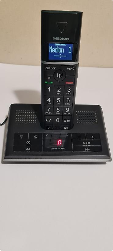 Fiksni telefoni: ★ Bežični fiksni telefon MEDION Desing DECT MD 82144 sa bazom i — 12