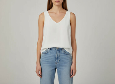 stradivarius top siateczkowy: Mango, Women`s top, size S