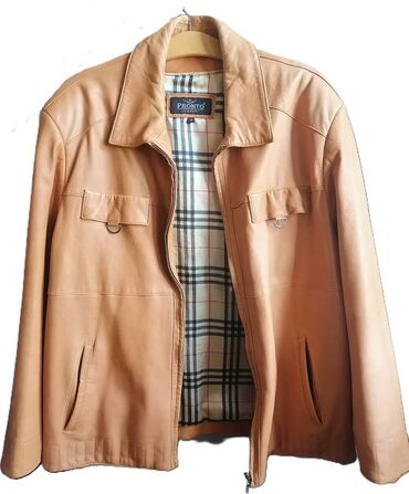 Kurtkalar: Kurtka, Dəri, Payız, 8XL (EU 56)