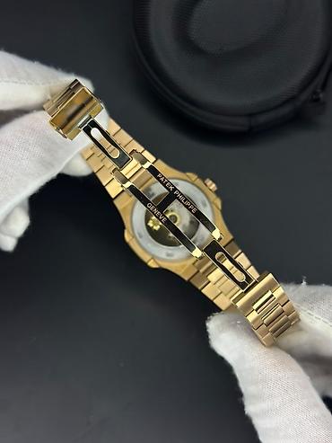 das sekilleri: Yeni, Qol saatı, Patek Phillipe, rəng - Qızılı — 6