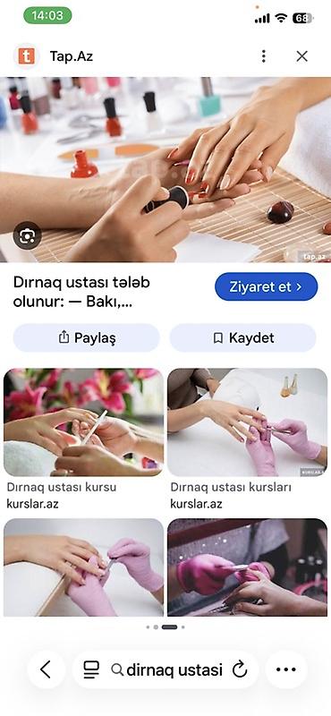 gozellik salonu: Dirnag ustasi axtarilir salona memar ecemide yerlesir salon arendiya — 1