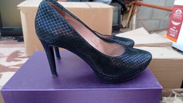 саламандра обувь: Туфли 37, цвет - Синий