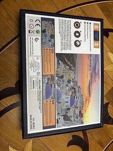 3d pazllar: 1500 hissəli pazl – Santorini mənzərəsi - Mövzu: Yunanıstanın — 2