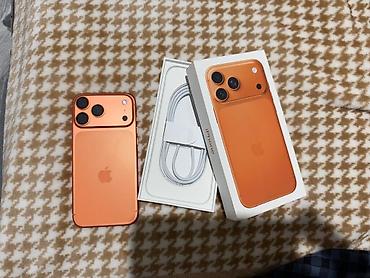 продажа айфонов: IPhone 17 Pro Max, Б/у, 512 ГБ, Оранжевый, Коробка, 93 % — 1