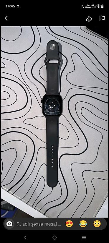 sensor telefon: Ağıllı saat – qara rəng original apple watch Series 11 46mm 100pil — 2