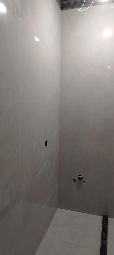 yeni ev modelleri: Hamam/tualet üçün kafel-metlax işləri xidməti - Döşəmə və divarların — 4