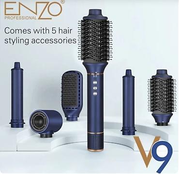 enzo стайлер: НАБОР ДЛЯ УКЛАДКИ ВОЛОС ENZO EN-754 5-IN-1 Профессиональный набор для — 2