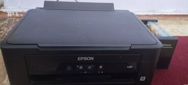 rengli printer satilir: Epson L222. Tam işlək printerdir