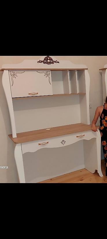salon dolab: Qız üçün, İşlənmiş, Təknəfərlik çarpayı, Yazı masası, Dolab, Komod — 4