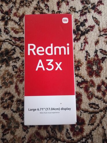 документ сканеры для проекторов redleaf: Redmi, Redmi A3x, Колдонулган, 64 ГБ, түсү - Кара, 2 SIM