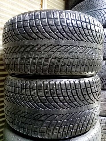 диски с шинами: Шины 295 / 35 / R 21, Зима, Б/у, Пара, Внедорожные (АТ/МТ), Michelin