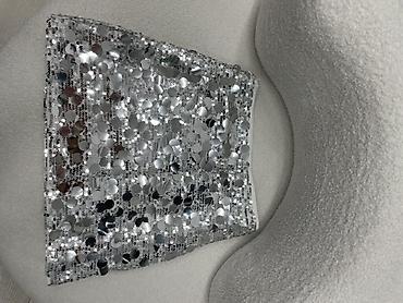 Юбки: Юбка, Модель юбки: Прямая, Мини, Высокая талия, С пайетками — 7