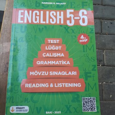 gülnarə umudova ingilis dili qayda kitabı: İngilis dili 5-6 Nargıss R.Najaff