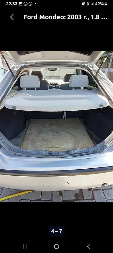 jaguar s type: Ford Mondeo: 2003 г., 1.8 л, Механика, Бензин, Седан — 6