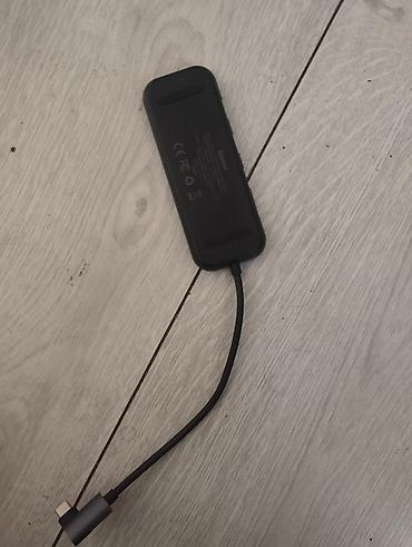usb lan: USB‑C хаб Baseus (модель CAHUB‑DG0G/UC‑GZ077) Многофункциональный — 3
