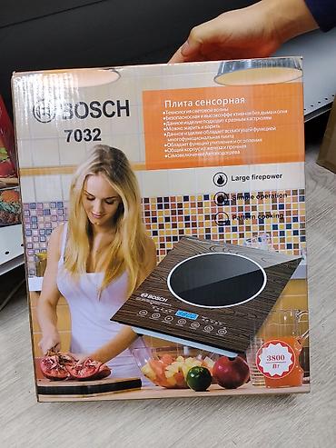 Индукциялык плиталар: Портативная сенсорная плита BOSCH 7032 - Мощность: 3800 Вт - — 1