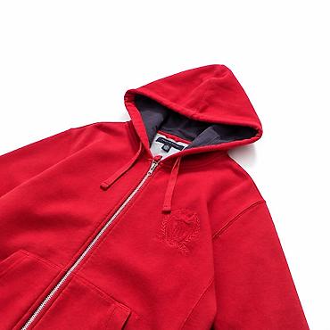 nike tech flecce: Мужская толстовка, M, Tommy Hilfiger, Б/у, цвет - Красный, Самовывоз, Платная доставка — 2