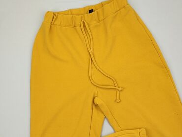 żółta długie spódnice: Spodnie materiałowe, Shein, S, stan - Dobry