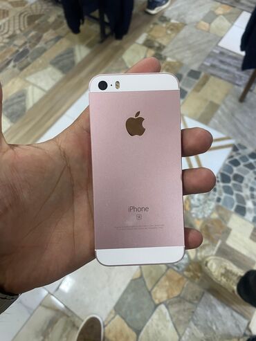 iphone 4 s: IPhone SE, 16 GB, Rose Gold, Barmaq izi