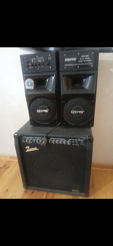 ремонт плейстейшен 5: Səs sistemi – Geepas aktiv kolonlar + ZOOMY gitar/pro səhnə — 3
